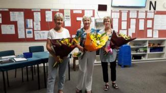 Elaine, Carol and Anne